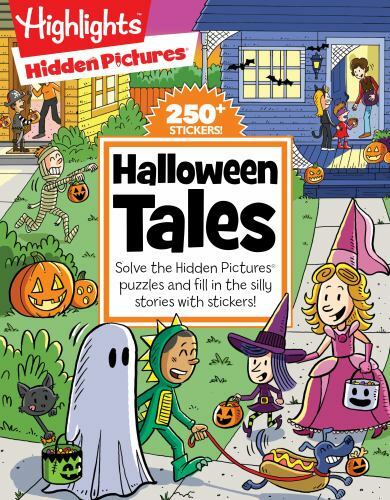 Halloween Tales: Solve 48-Pages of Hidden Pictures puzzles and Fill-in-the-Blank