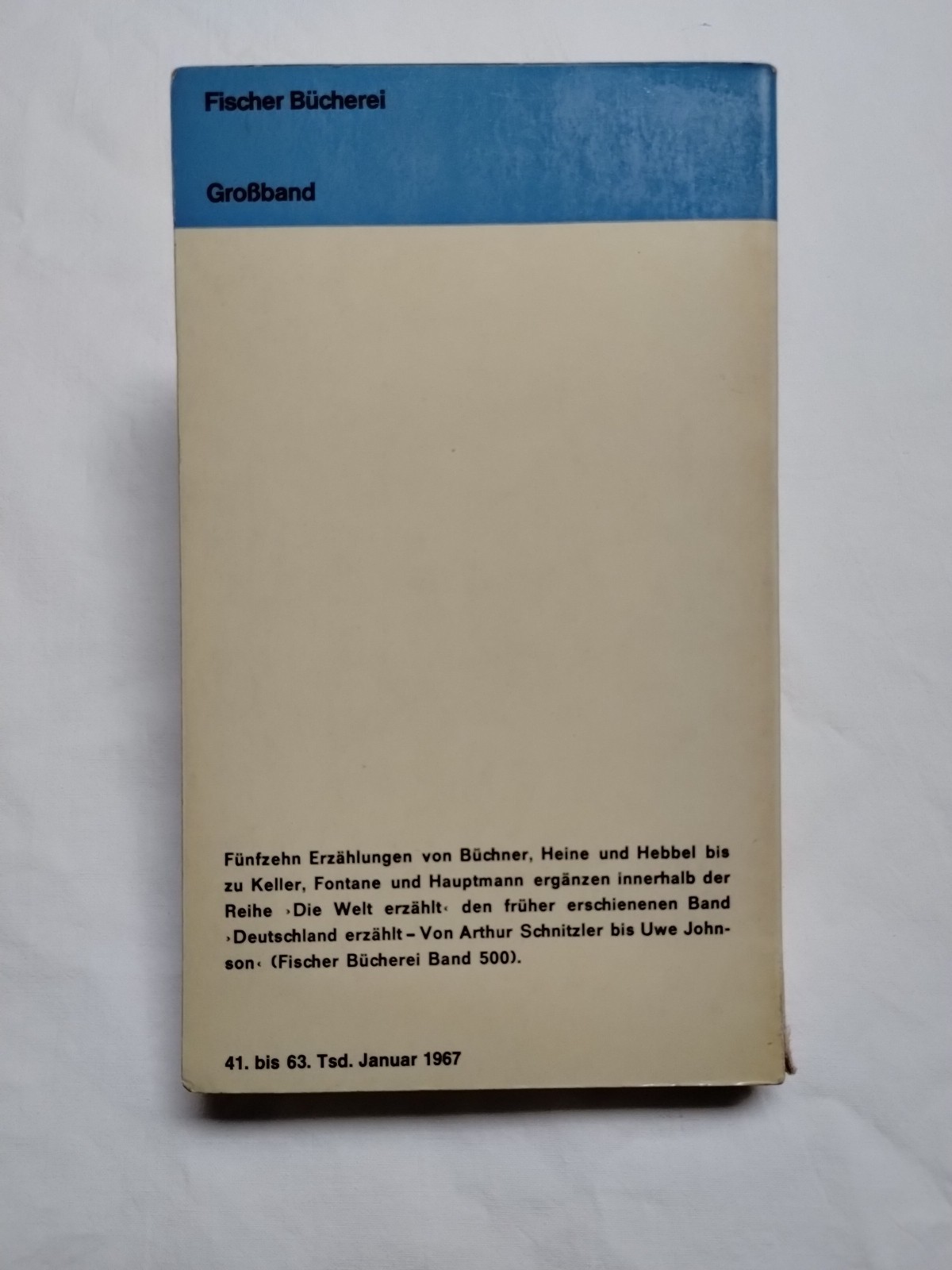 Deutschland Erzahlt – Germany Tells Stories by Buchner & Hauptmann 1965 VTG PB