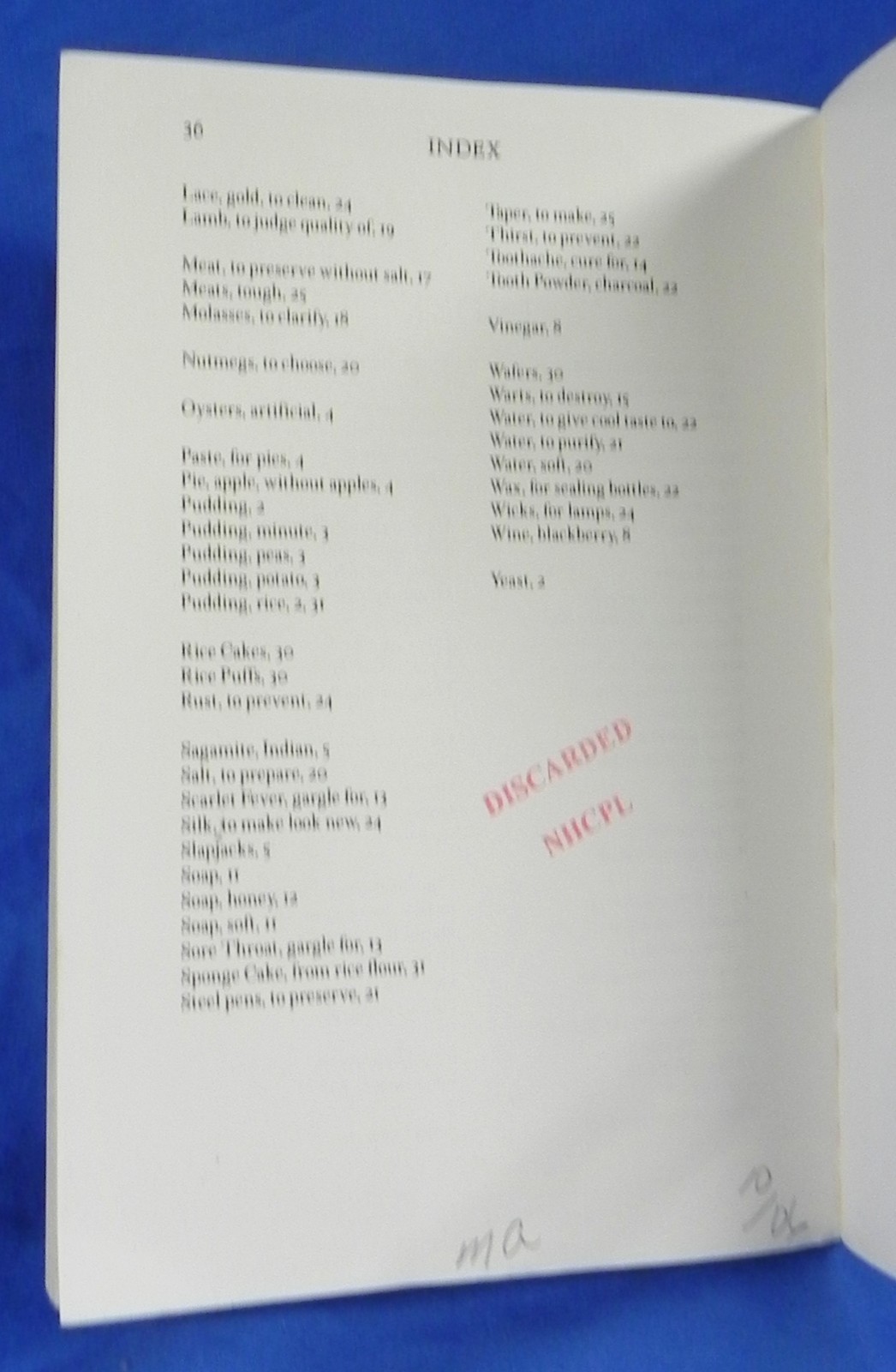„Confederate Receipt Book“ Softcover Booklet, Reprint of 1863 Original, 36 Pages