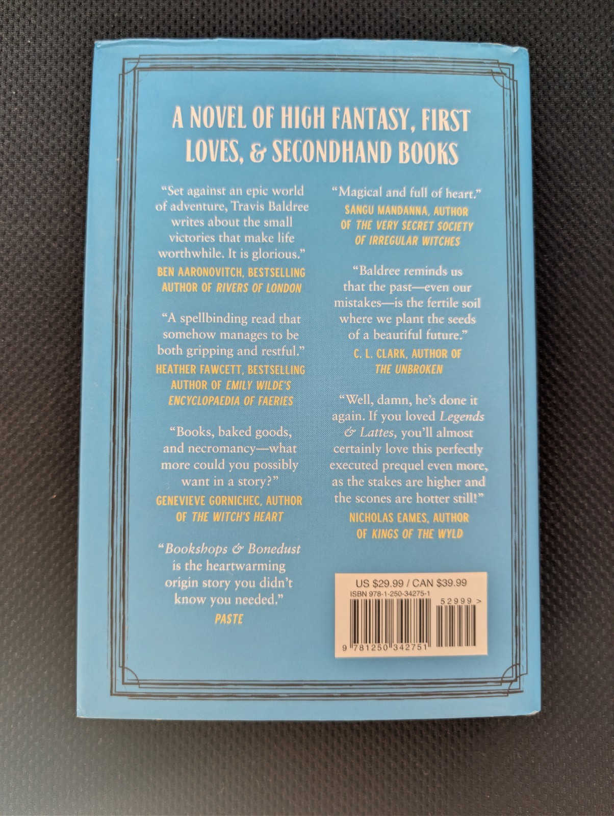 Bookshops and Bonedust : Deluxe Edition by Travis Baldree (2024, Hardcover)