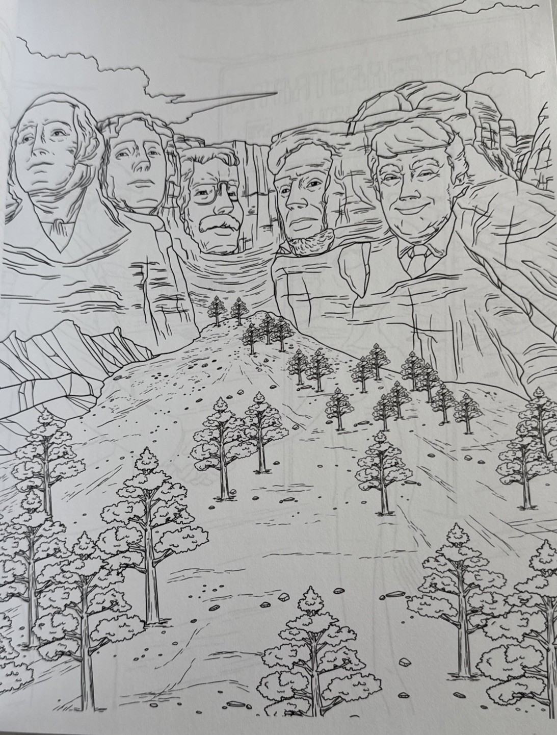 “THE TRUMP COLORING BOOK” by M.G. ANTHONY President Donald J POST HILL PRESS