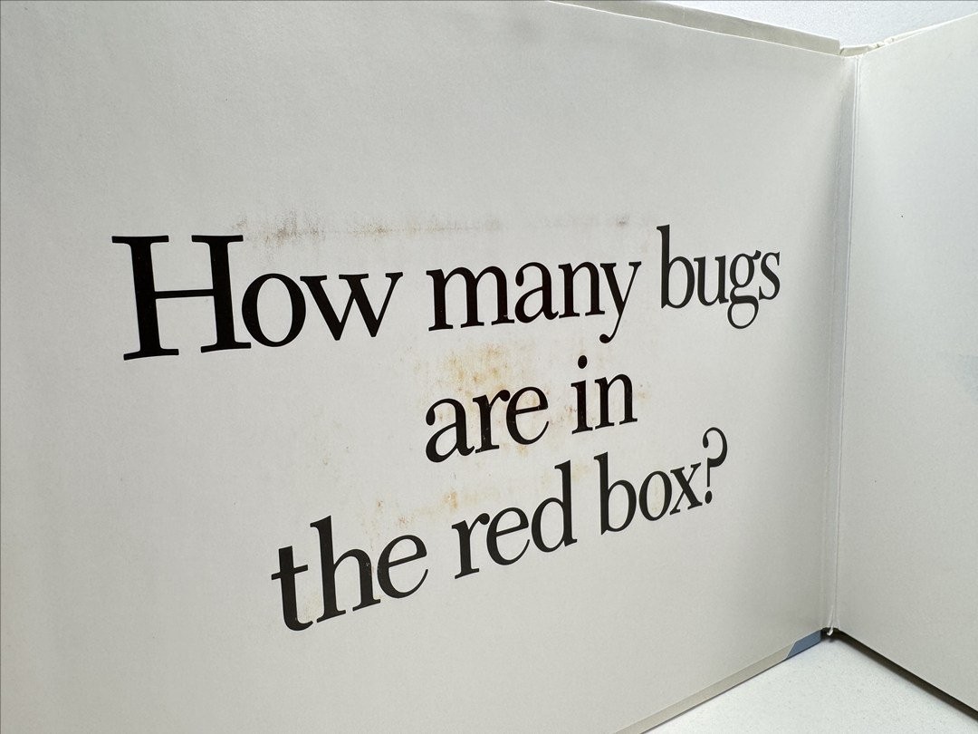How many bugs in a box?, By David A. Carter, Hardcover