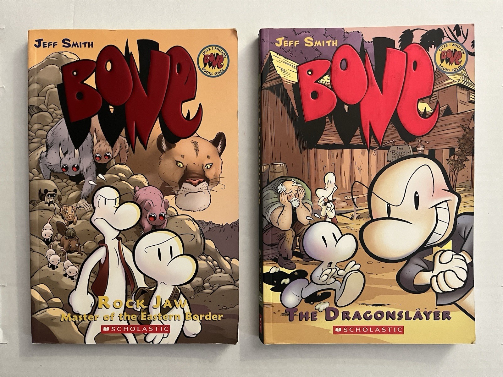 Bone by Jeff Smith Graphic Novel TPB Lot Volumes 1 2 4 5 6 7 9 Rose Tall Tales