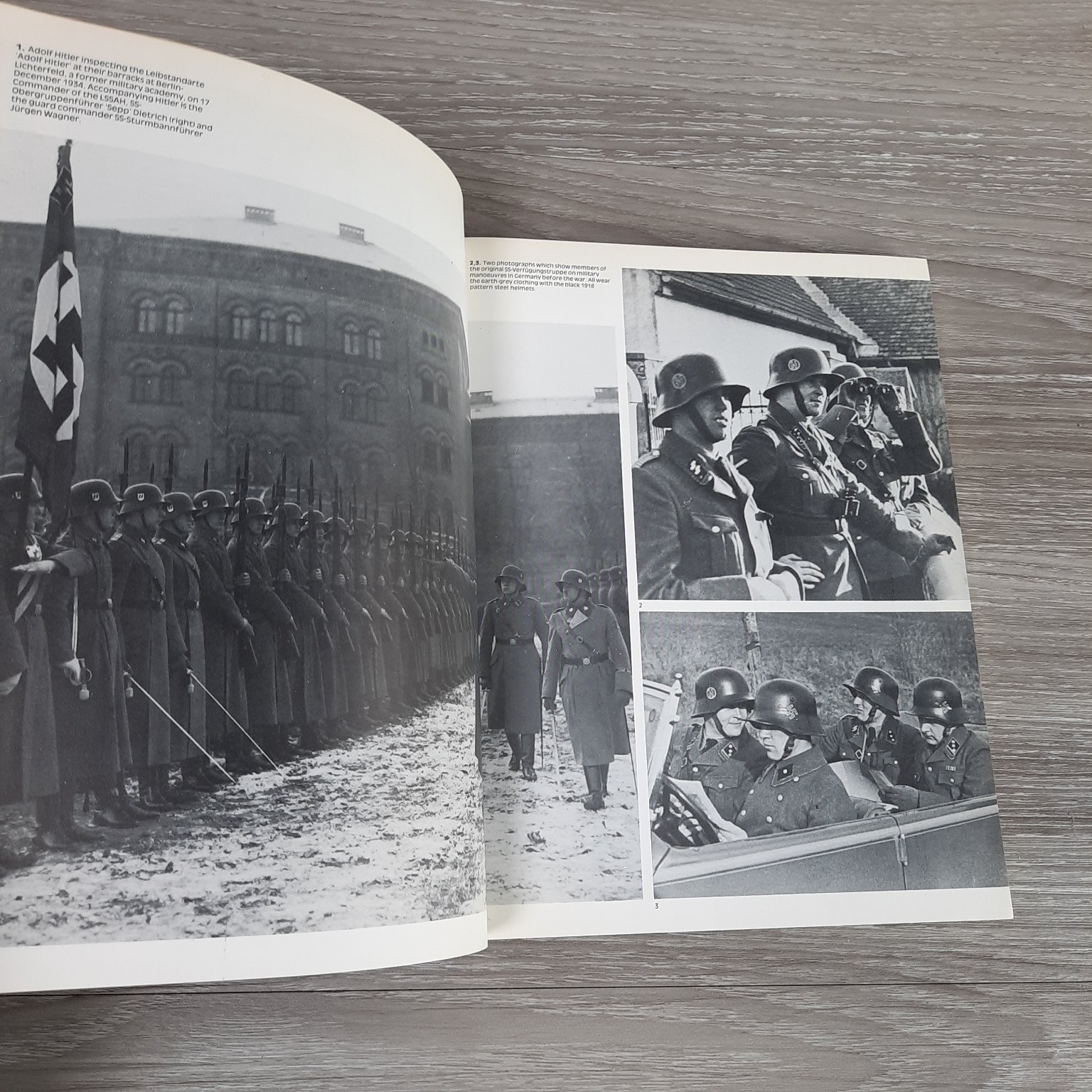 Waffen SS Brian L. Davis 1985 Blandford War Photo-Files Paperback