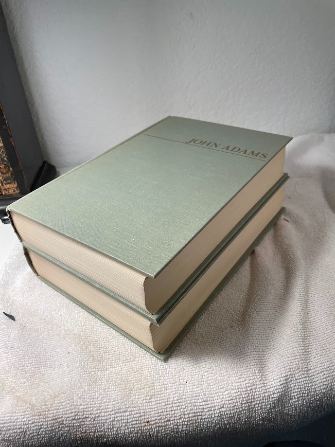 John Adams by Page Smith, 1962, 2 Vol, Hardcover, Boxed set, Biography