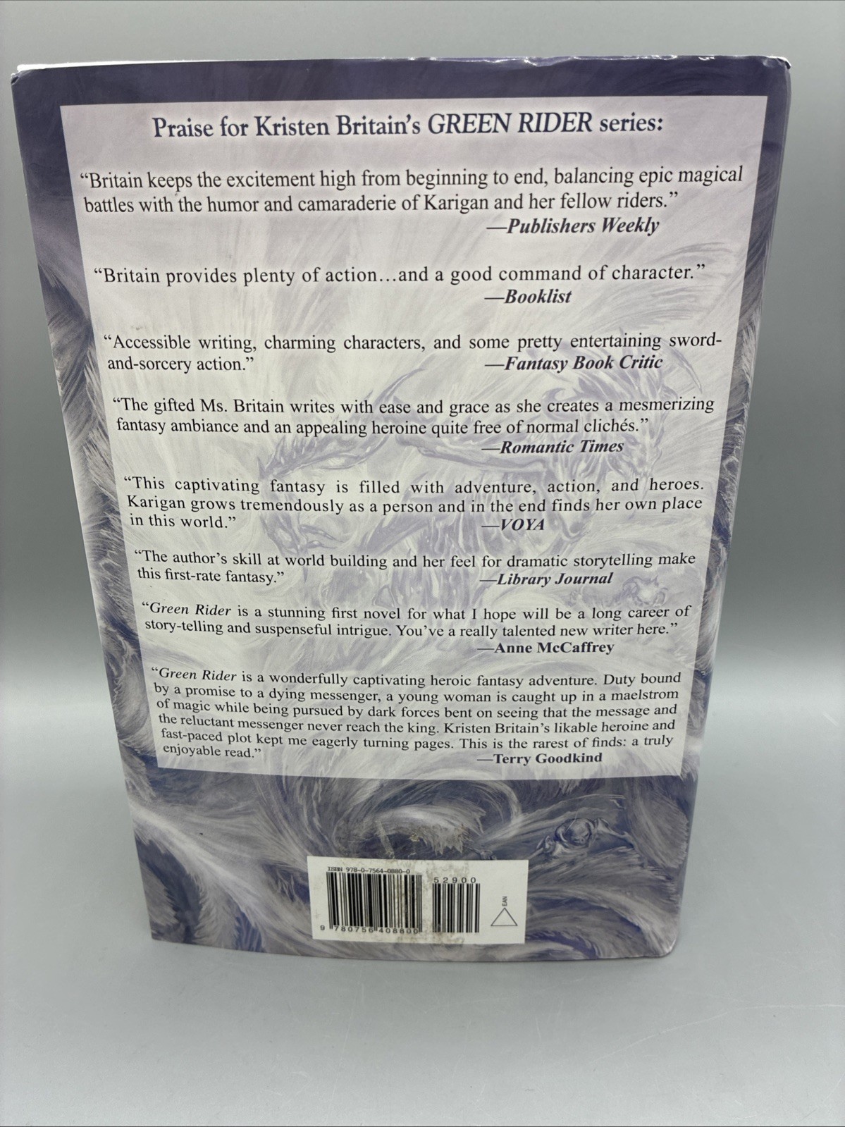 Firebrand By Kristen Britain First Edition First Printing 2017