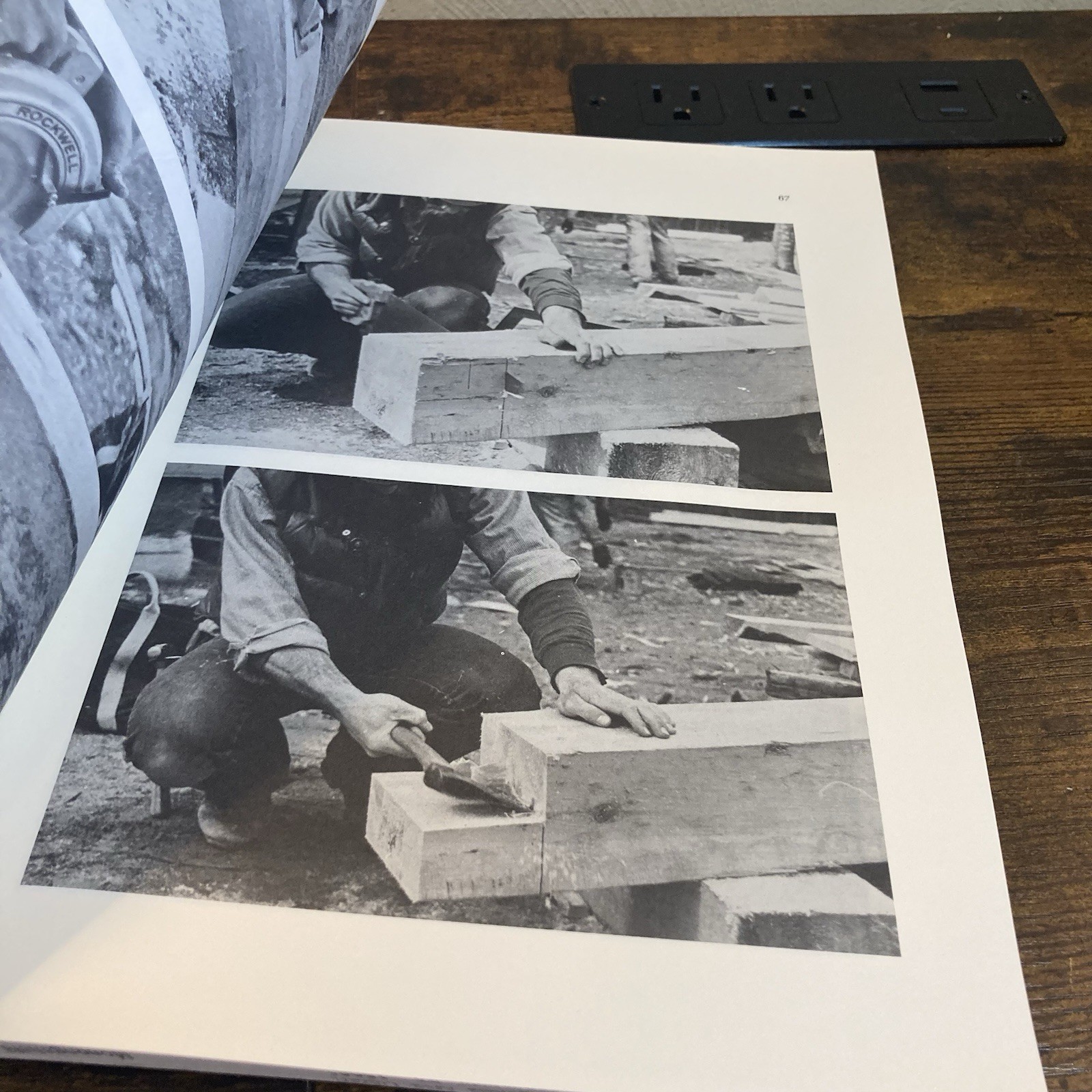 Vtg Timber Framing Book Elliott Wallas Building Shed Home Drawings 1977 Diagrams