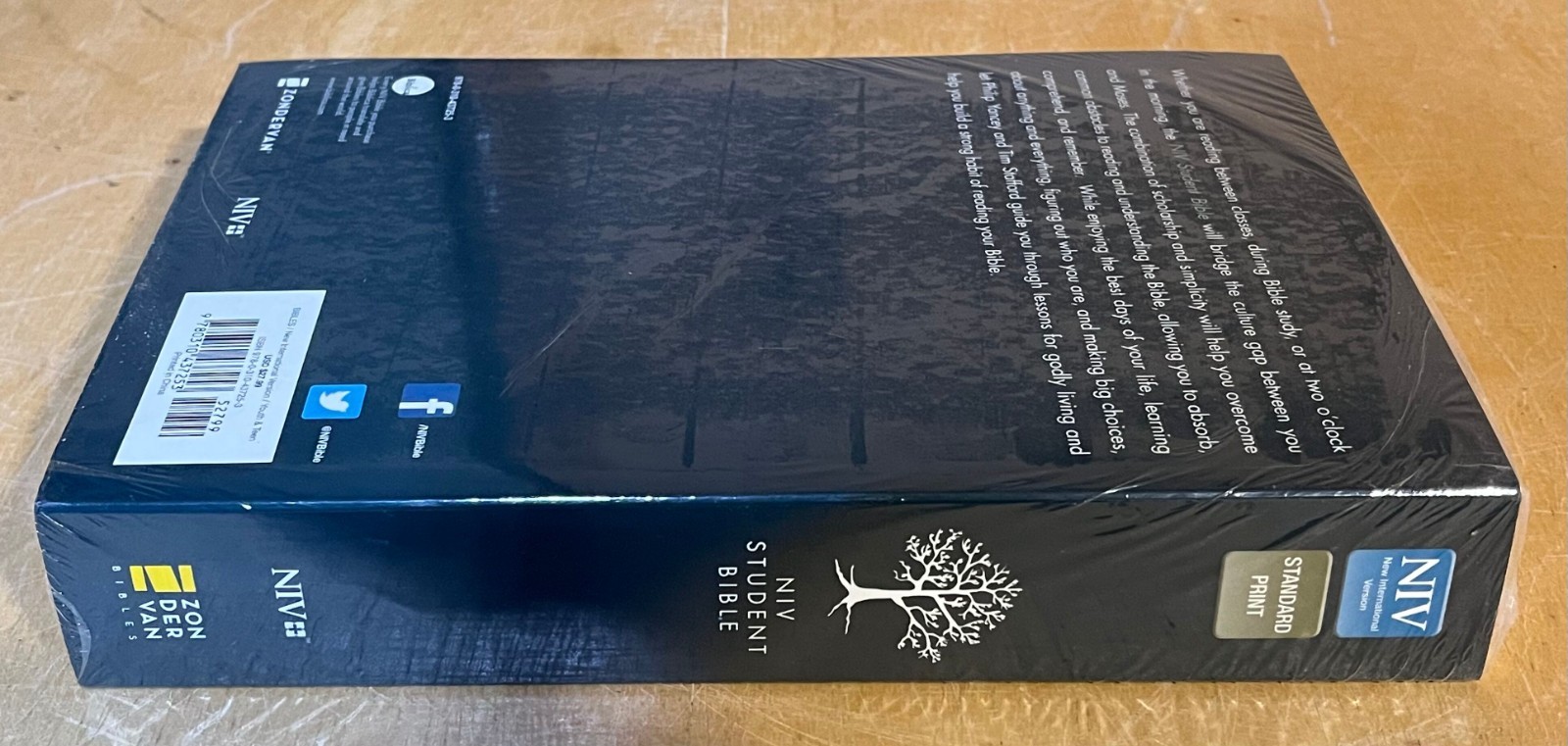 NIV Student Bible by Zondervan Staff (2011, Trade Paperback, Special) BRAND NEW