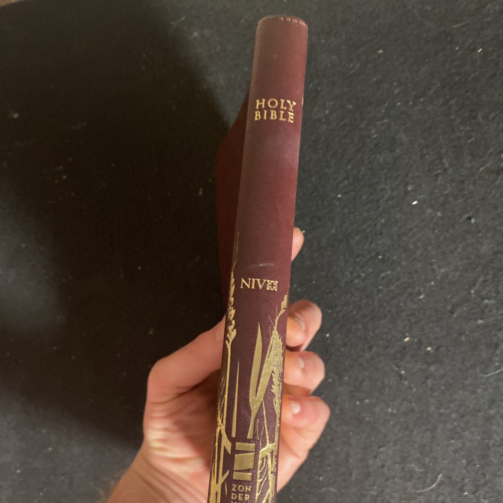 Niv Flora and Fauna Collection Bible by Zondervan Staff (2012, Leather)