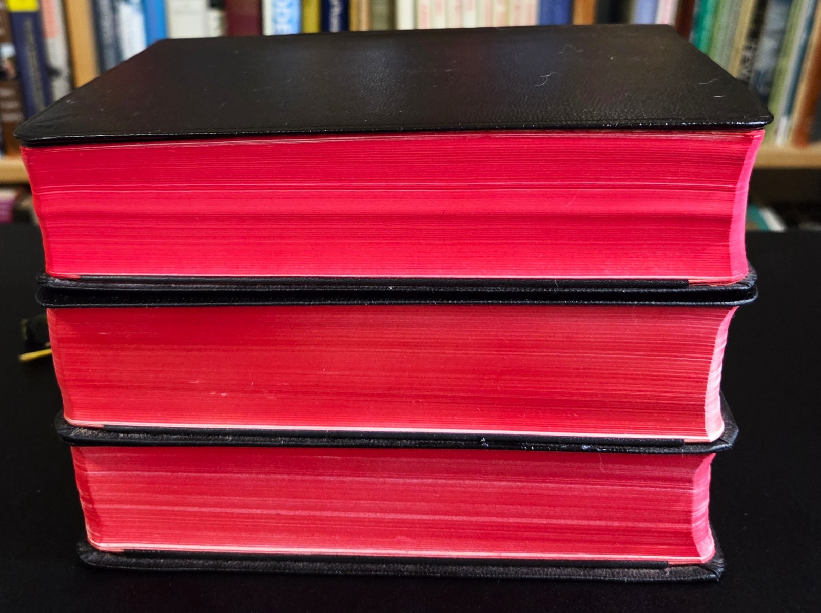THE DIVINE OFFICE BREVIARY (Latin/English) 3 Volume Set (Leather) Slipcases 1963