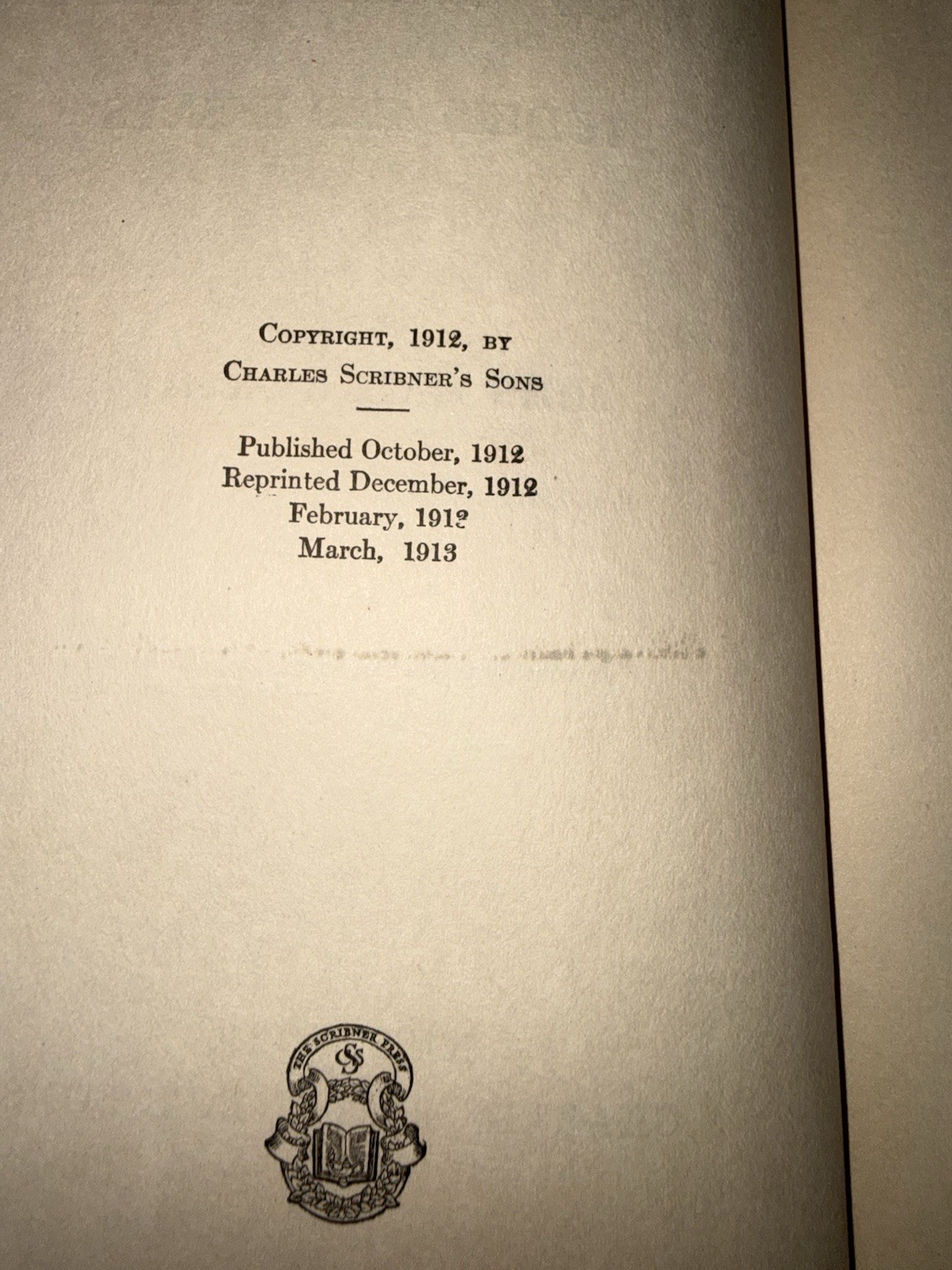 1913 The Inn of Tranquillity John Galsworthy Early Scribner Edition Nobel Prize