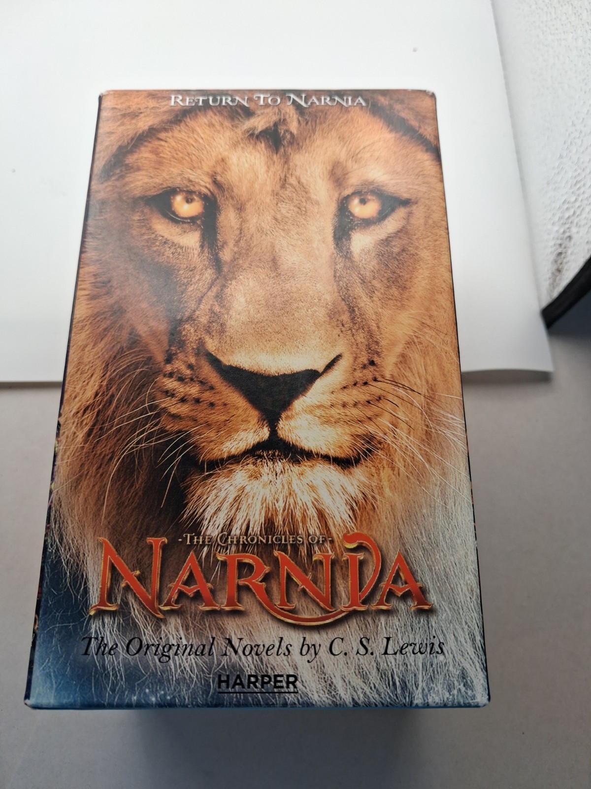 Chronicles of Narnia By C.S. Lewis Books 1 to 7 Boxed Set PB 1984