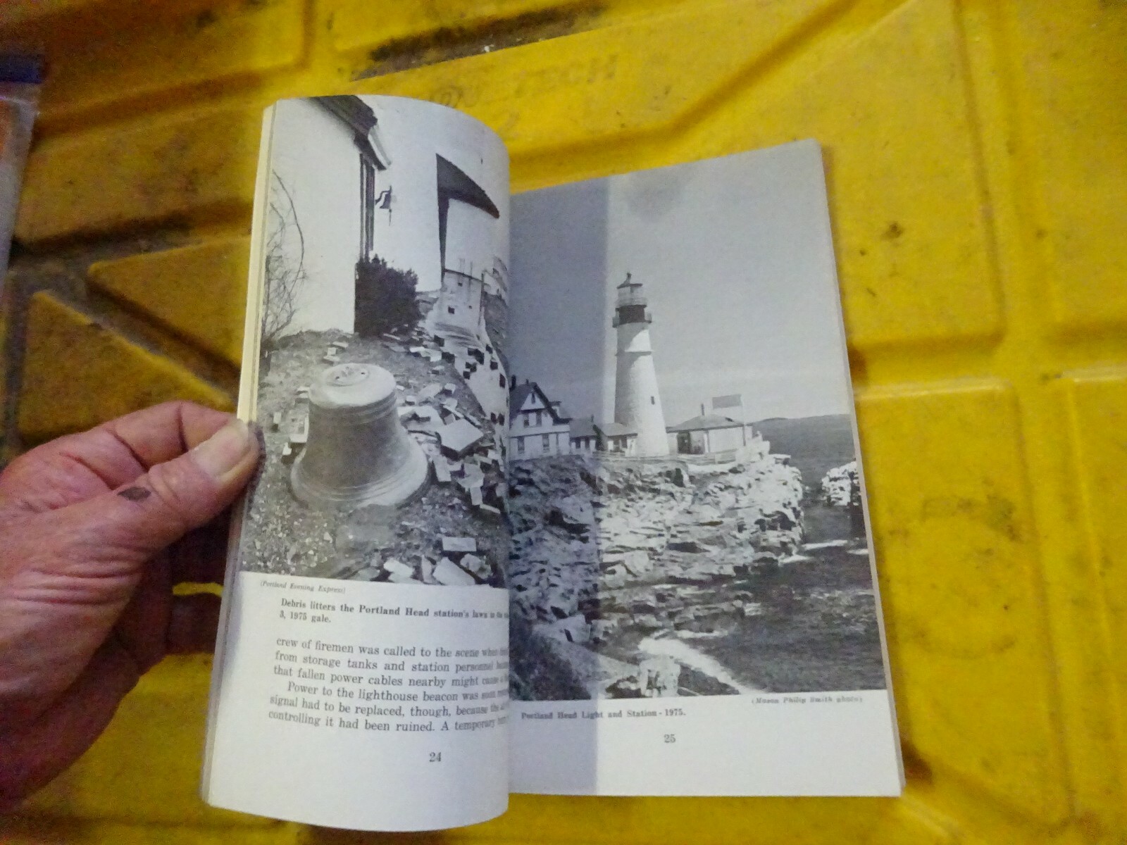 Lighthouses of Casco Bay by Peter Dow Bachelder 1975 Soft Cover 88 pages