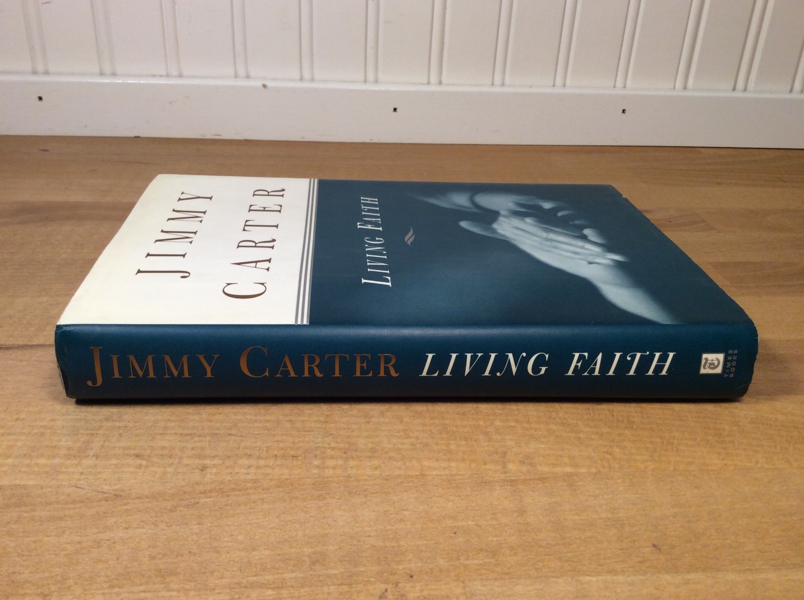 Living Faith, SIGNED Jimmy Carter, Hardcover