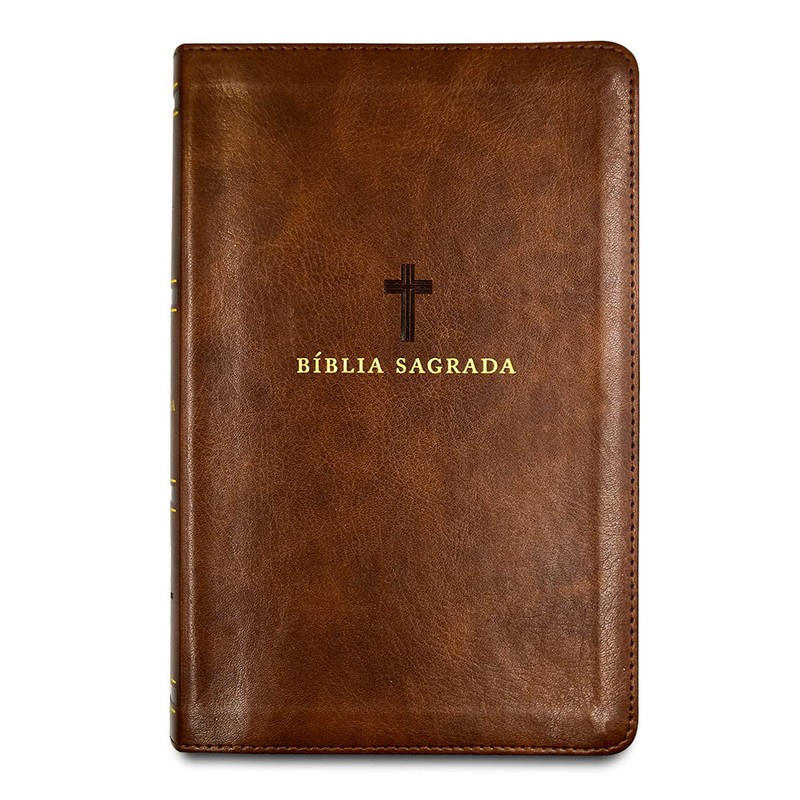 Biblia Sagrada: ACF – Capa: Couro Soft – Letra: Grande (Em Portugues do Brasil)