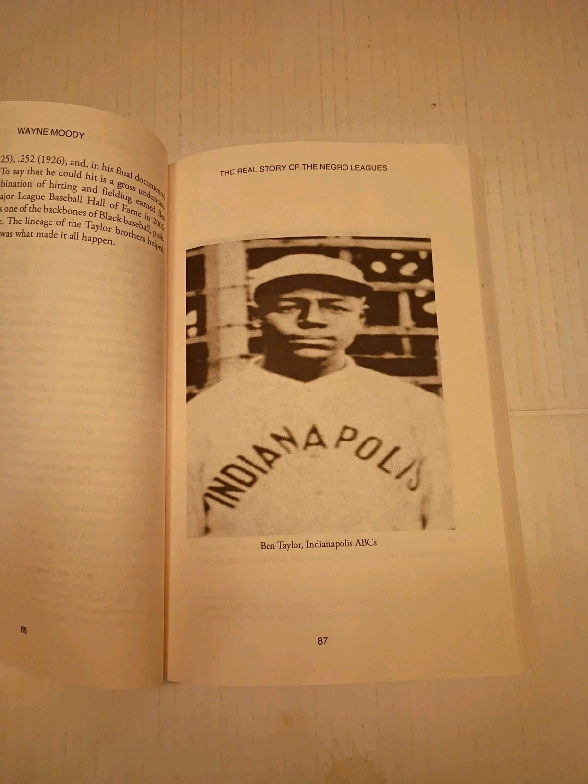 The Real Story of The Negro Leagues Paperback Wayne Moody