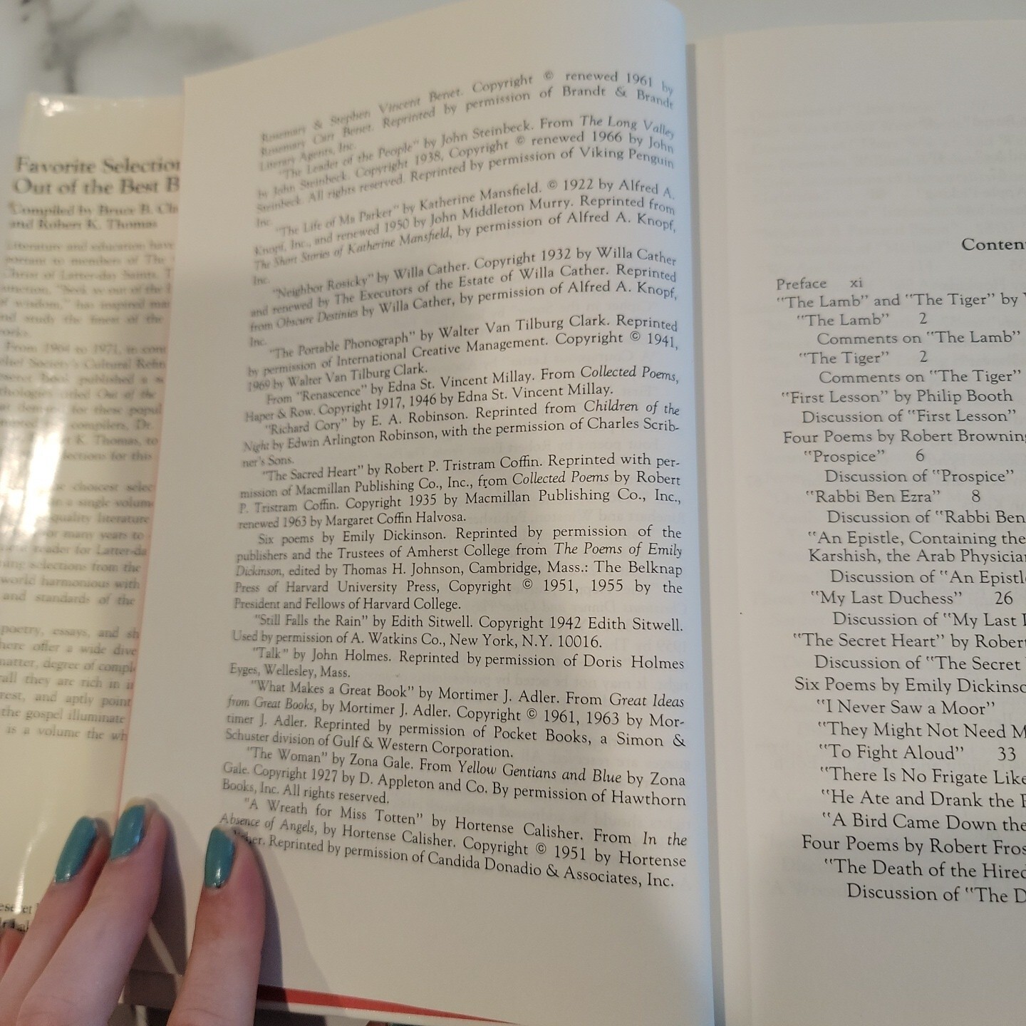 Favorite Selections from Out of the Best Books by Robert K. Thomas WORN EDGES