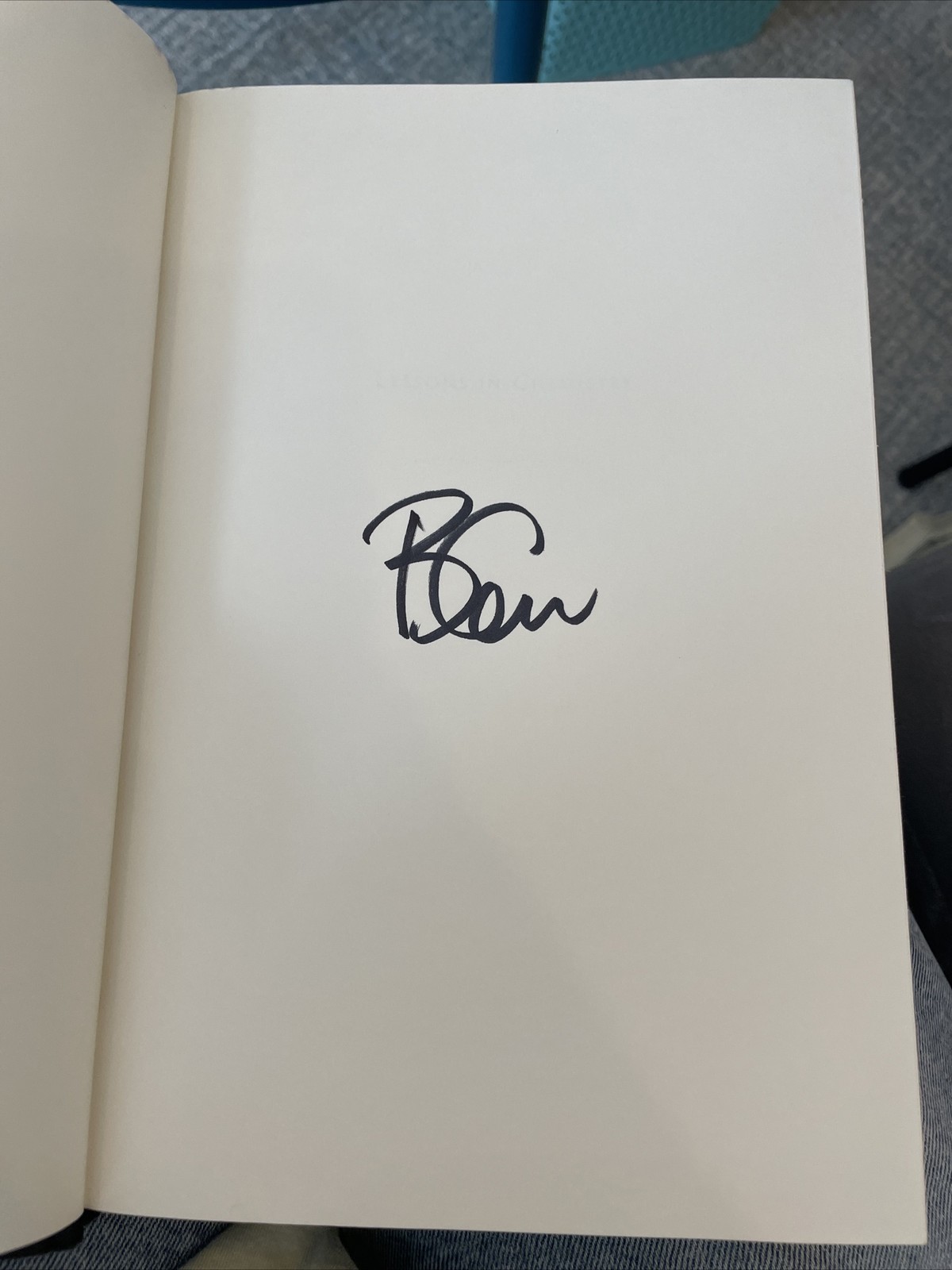 SIGNED Lessons in Chemistry by Bonnie Garmus — Signed 1st Edition Hardcover 2022