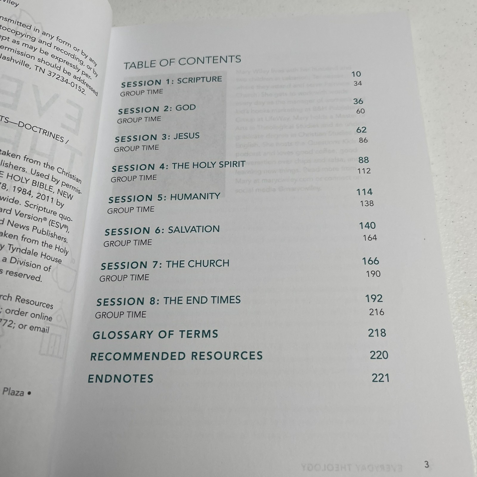 Everyday Theology – Mary Wiley