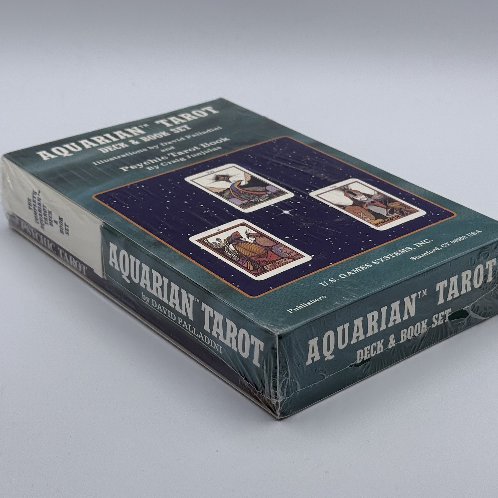 1970 Aquarian Tarot Deck/Book Set by David Palladini + Psychic Tarot OOP VTG