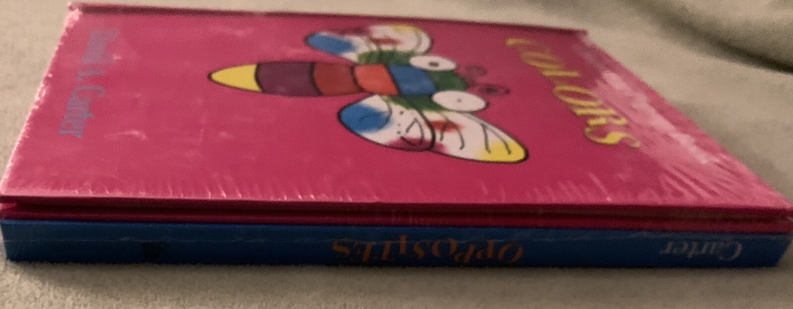 Sealed pack of 2 David A. Carter Baby Bug Pop-up Books COLORS and OPPOSITES