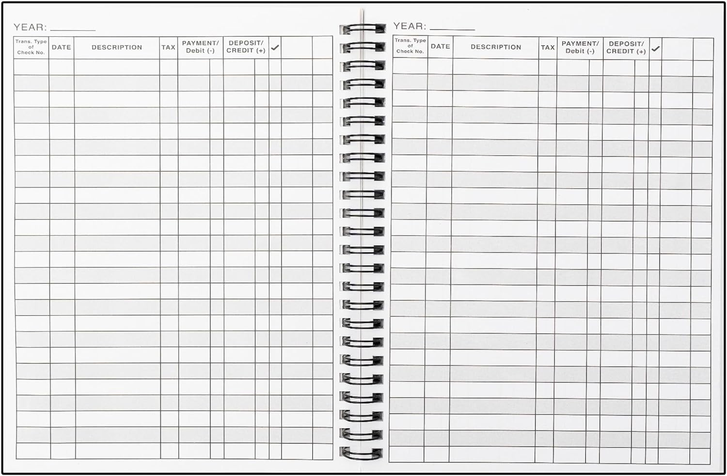 1 Pack Expense Tracker Ledger Book- Finance Book for Home Budget Tracking, Busin