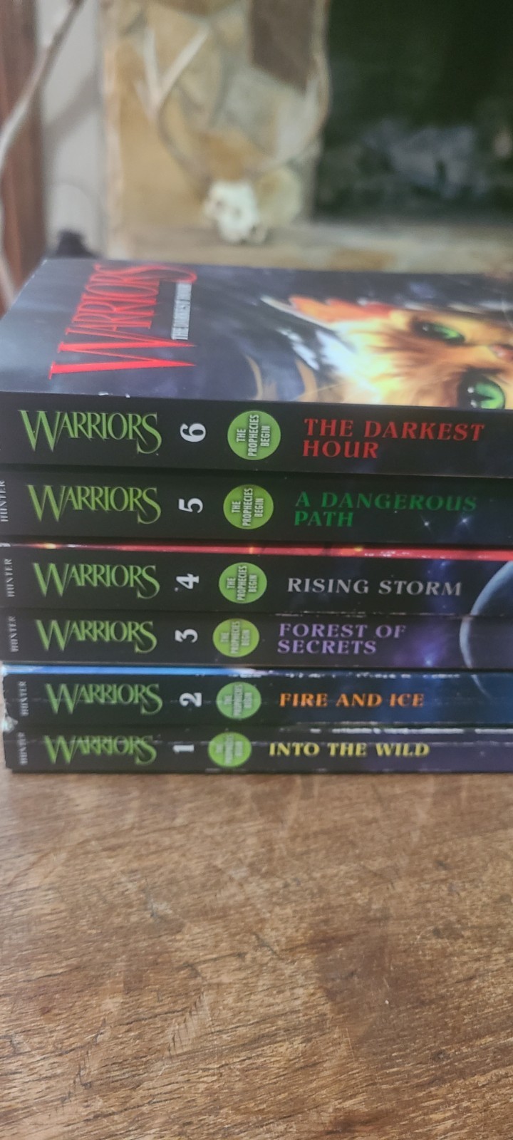 Warriors The Prophecies Begin Complete First Series Books 1 – 6 by Erin Hunter