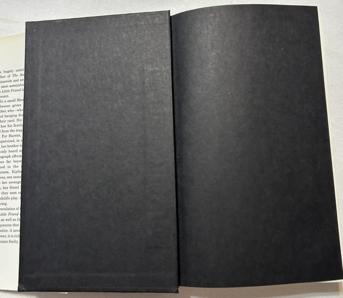 2 Donna Tartt 1st ed hardbacks w/ dust jacket The Little Friend / The Goldfinch
