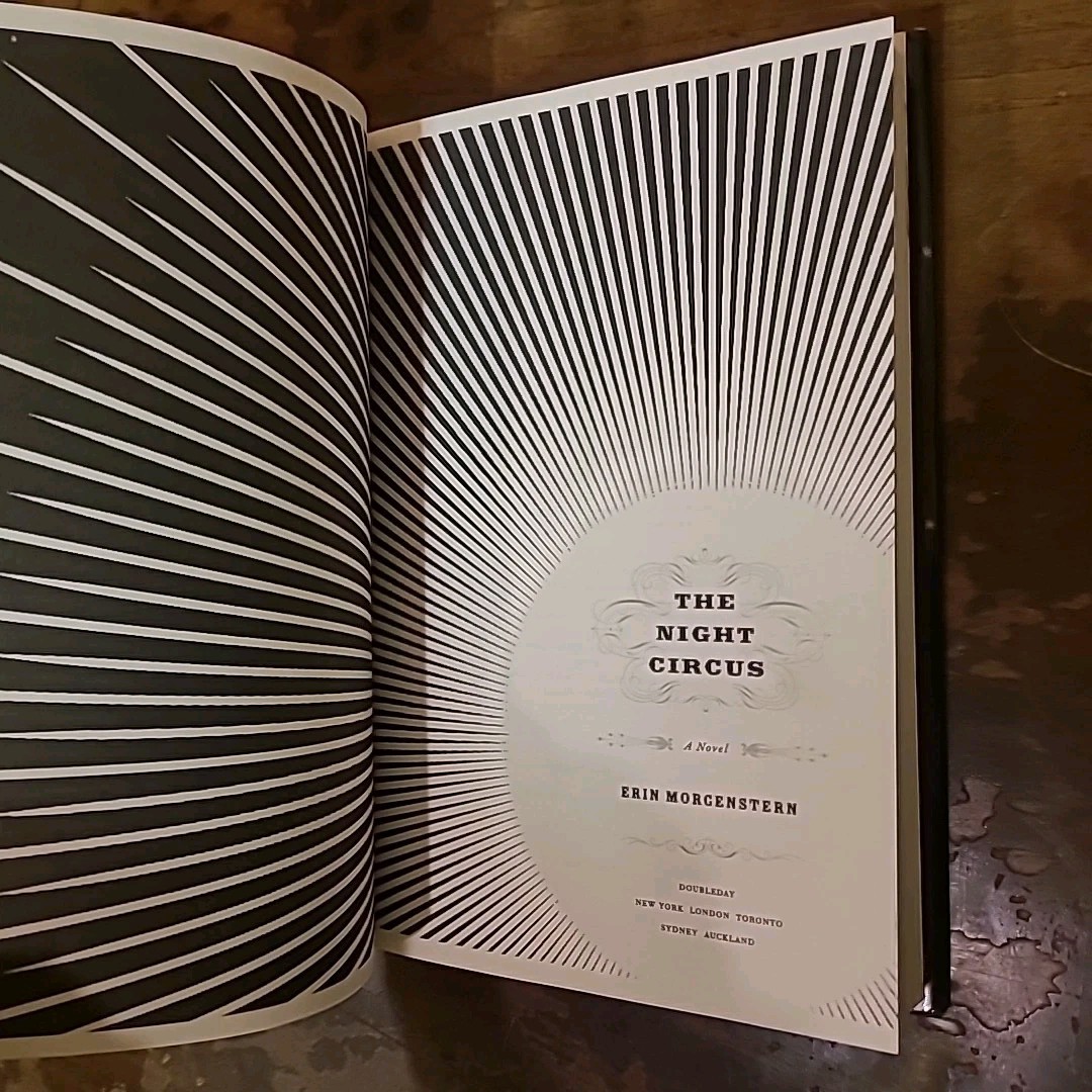 The Night Circus 2011 Erin Morgenstern HCDJ Book True First Edition 1st Print VG