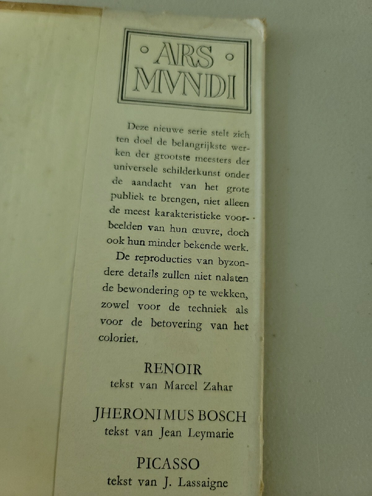 Hieronymus Bosch jheronimus Jean Leymarie 1949 art book warendorf antique