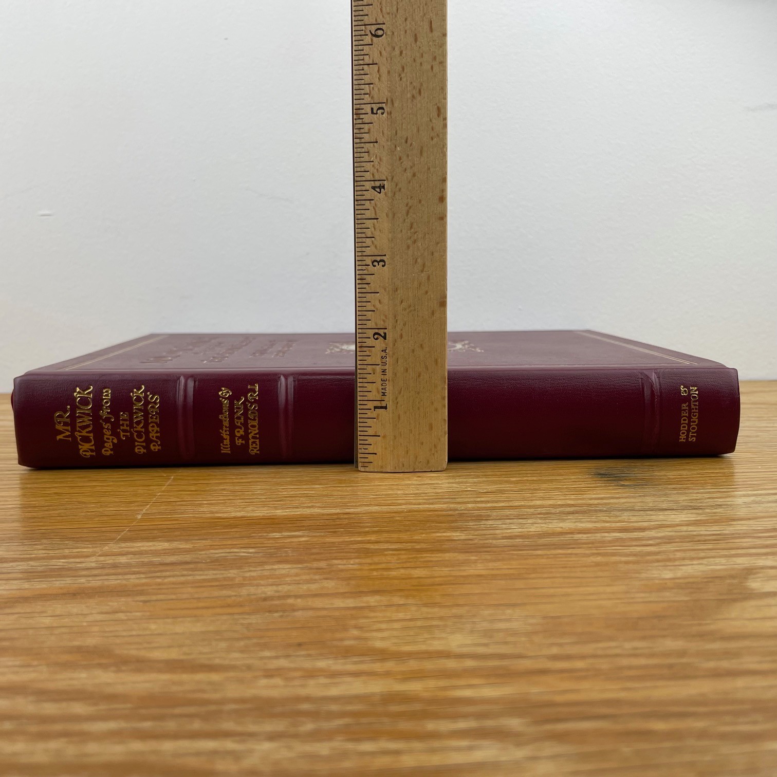 Mr. Pickwick: Pages From The Pickwick Papers Limited Ed. Leather Bound Book 1984