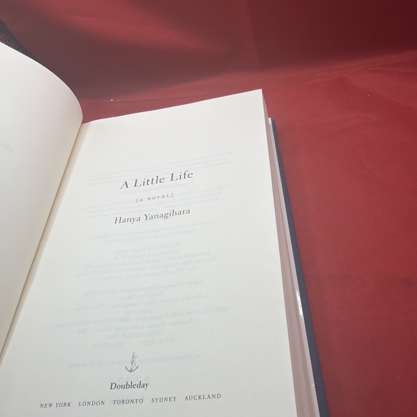Hanya Yanagihara – A Little Life – First Edition HC/DJ 2015