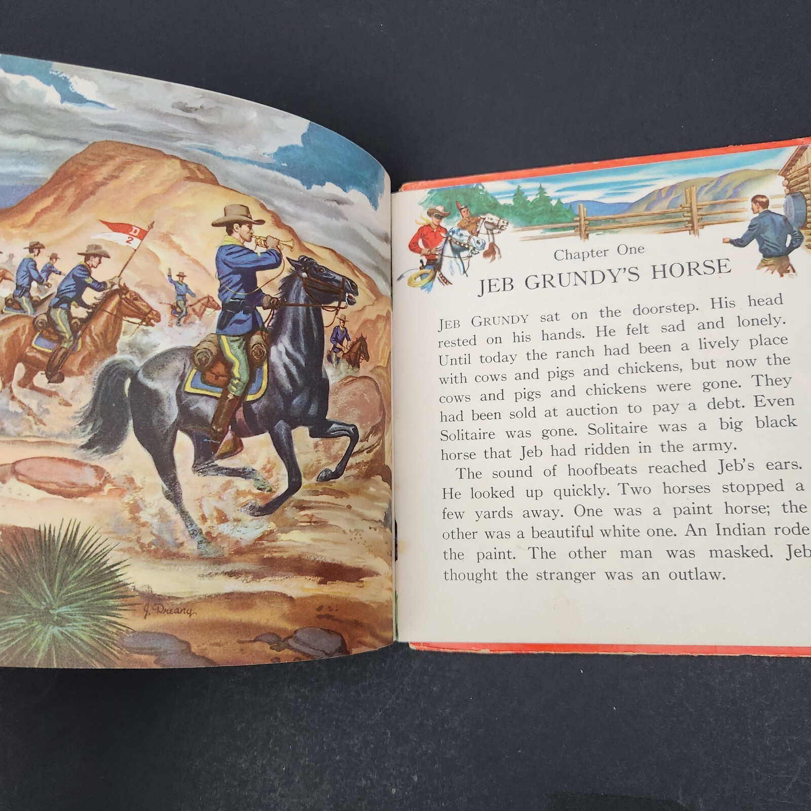 vintage 1951 The Lone Ranger and the War Horse authorized edition hardcover
