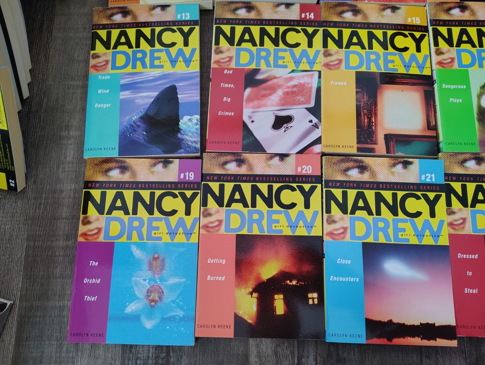 Nancy Drew “Girl Detective” Book Lot – 24 Books – Carolyn Keene – Aladdin PB