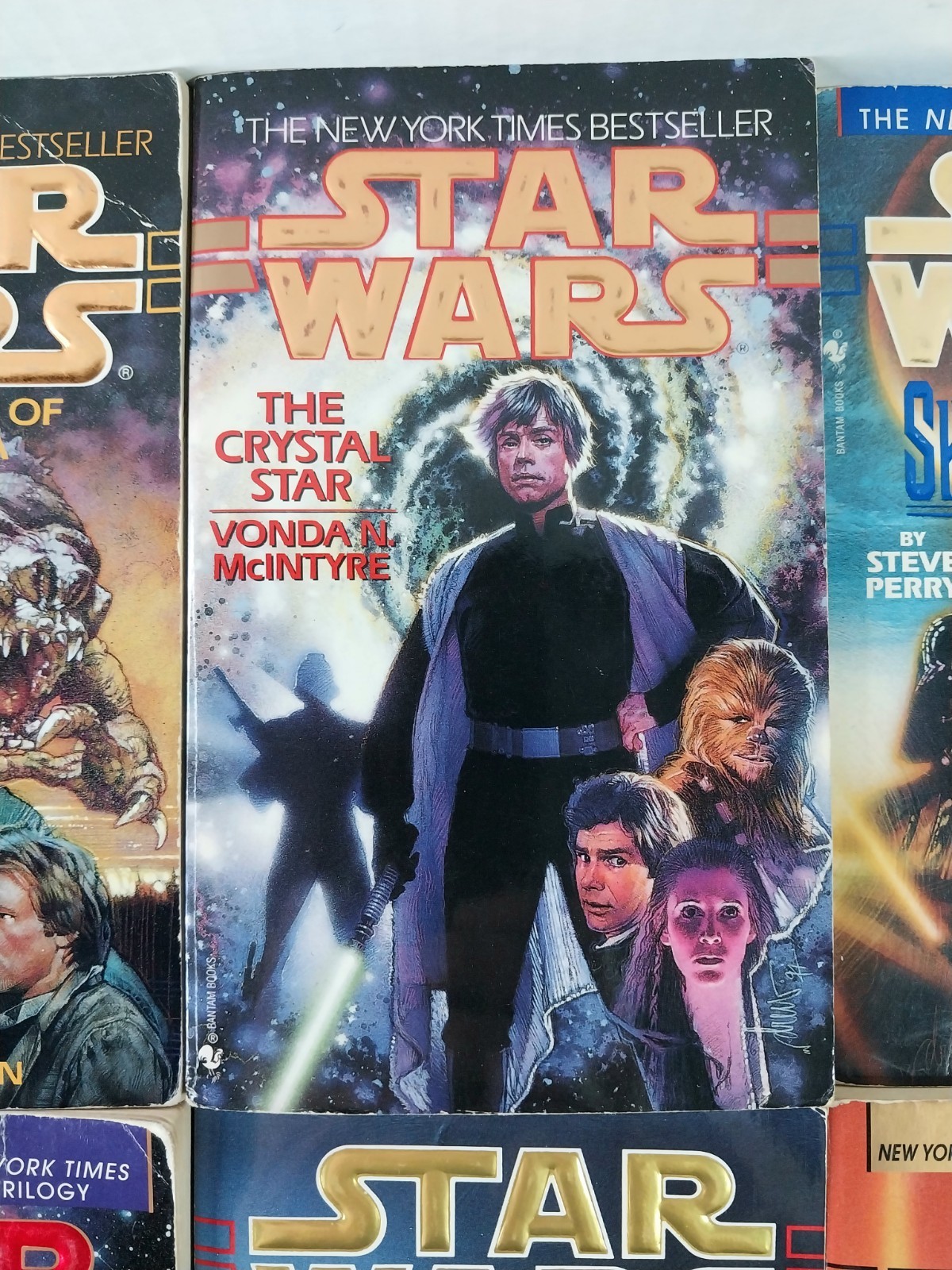 Star Wars☆ Lot of 6 Vintage Paperbacks 1990’s (’95-’97) VGC~ 1st Edition Bantam