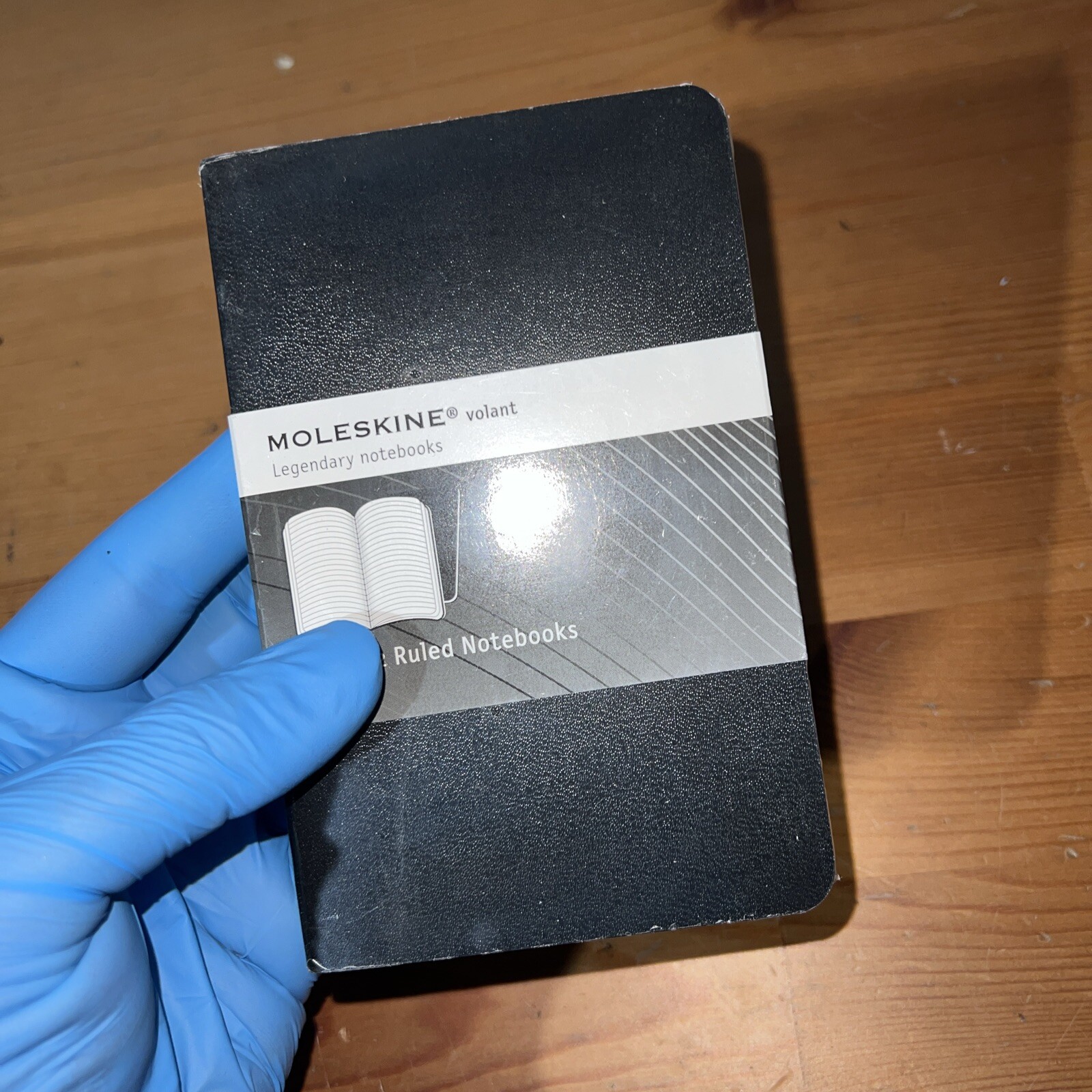 Moleskine Volant Legendary Notebooks Set Of 2 Black 9x14cm