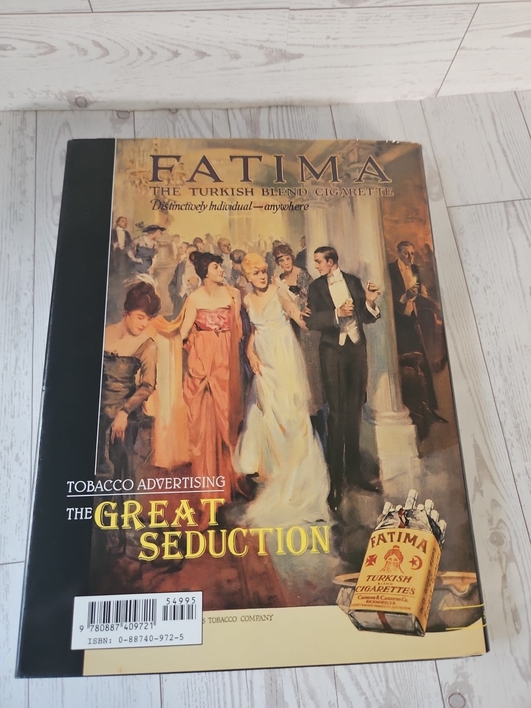 Tobacco Advertising The Great Seduction with Values Gerard S. Petrone HC DJ 1996