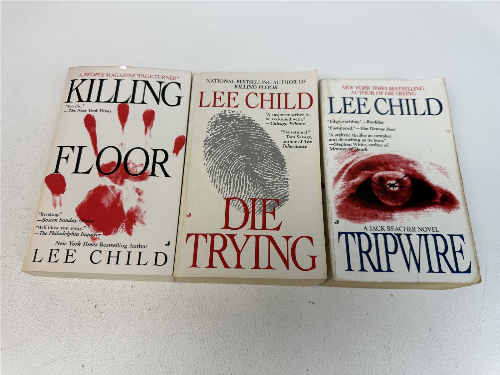 Lee Child Lot 1st 30 Jack Reacher Paperback Killing Floor – In Too Deep +Stories