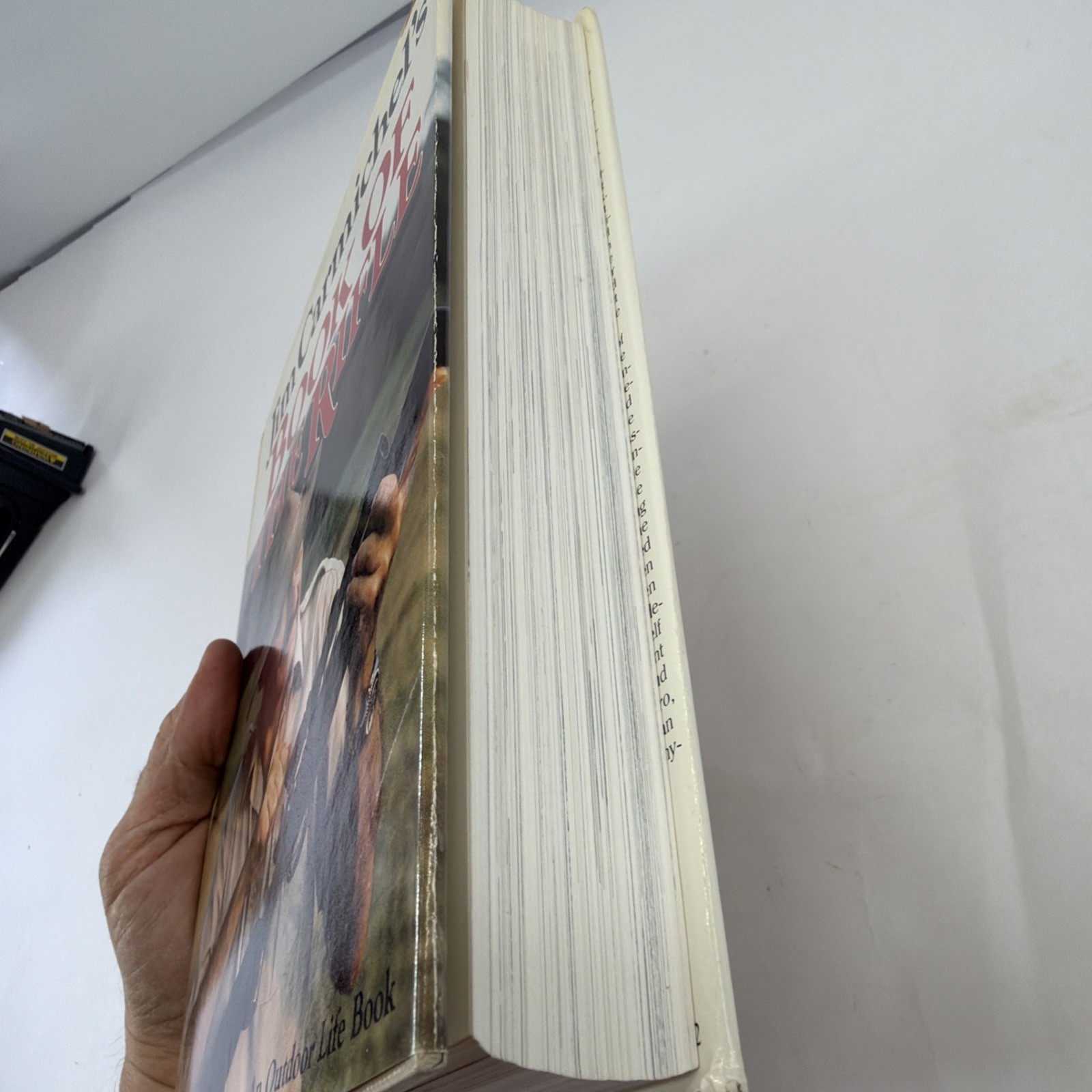 Jim Carmichael’s Book of the Rifle. First Edition HC/DJ, 1985. Reference