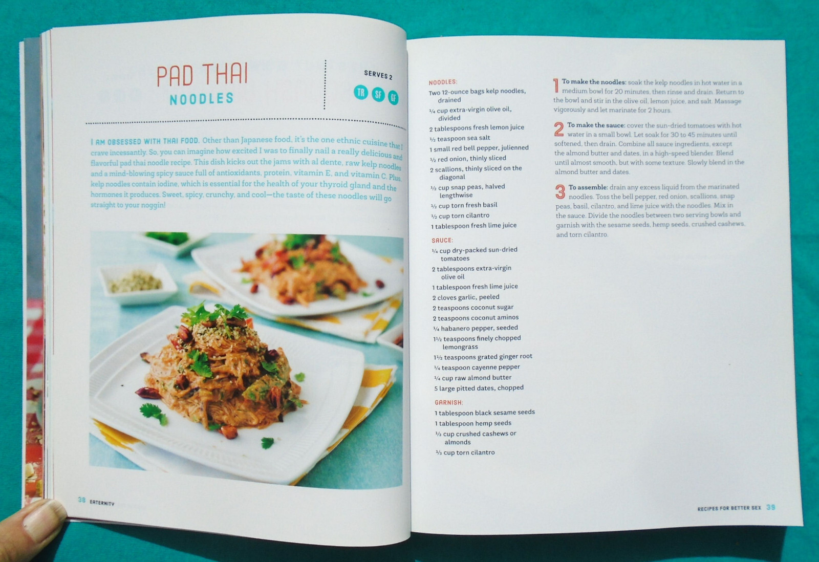 „Eaternity“ by Jason Wrobel ©2016 Softcover 150+ Vegan Recipes 381 Pages NEW