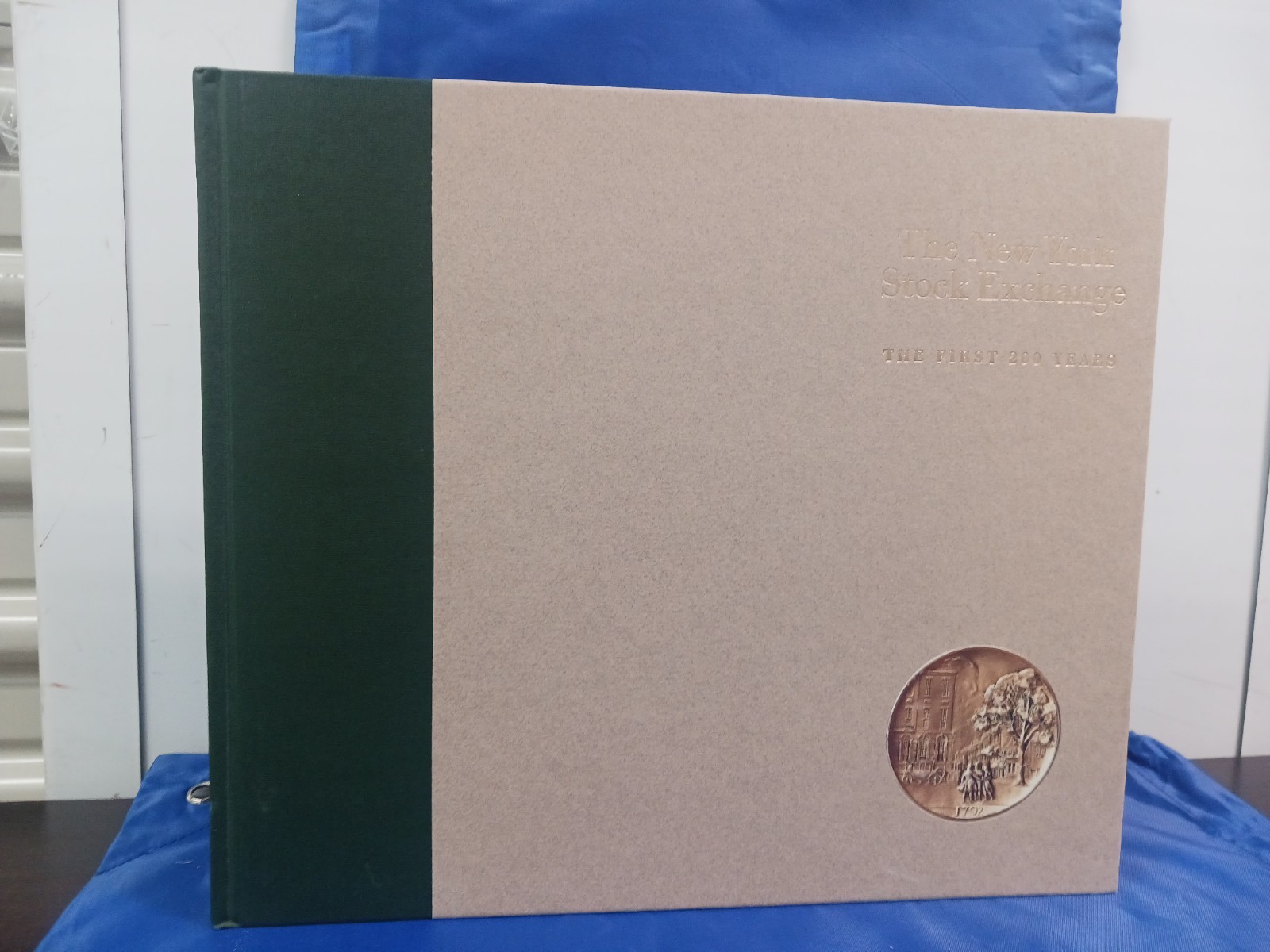 New York Stock Exchange: The First 200 Years – HC & Slipcase By James E Buck