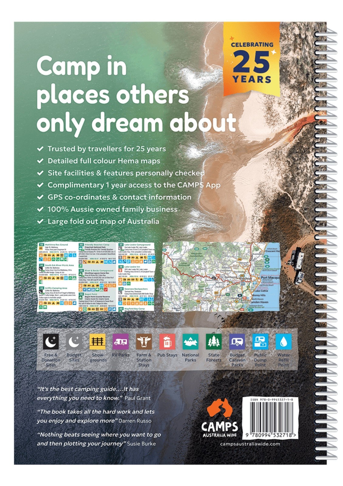 CAMPS 13 STANDARD EDITION AUST WIDE A4 HEMA