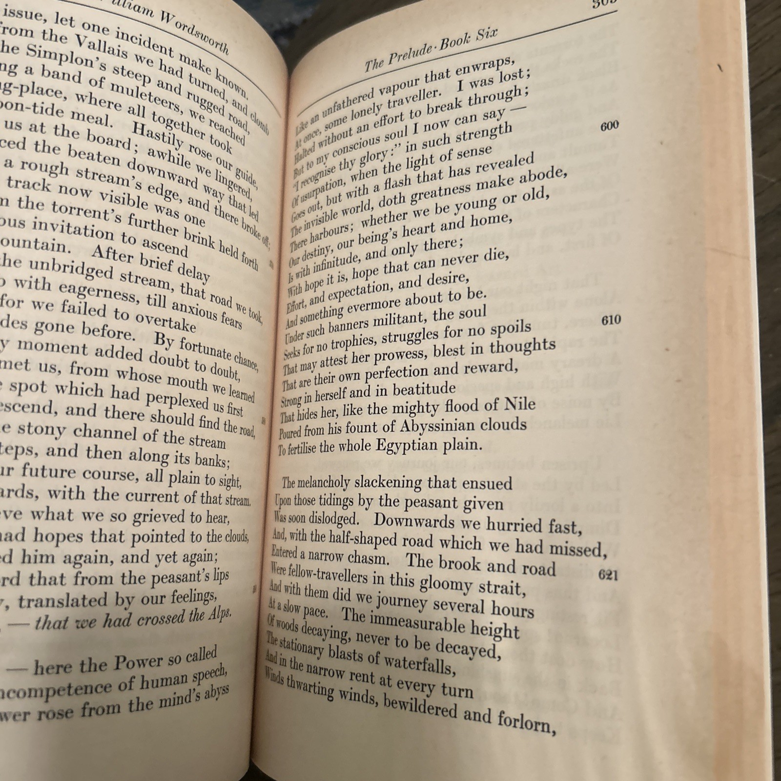 The Prelude – William Wordsworth’s (Paperback, 1961) 9th Printing. C4