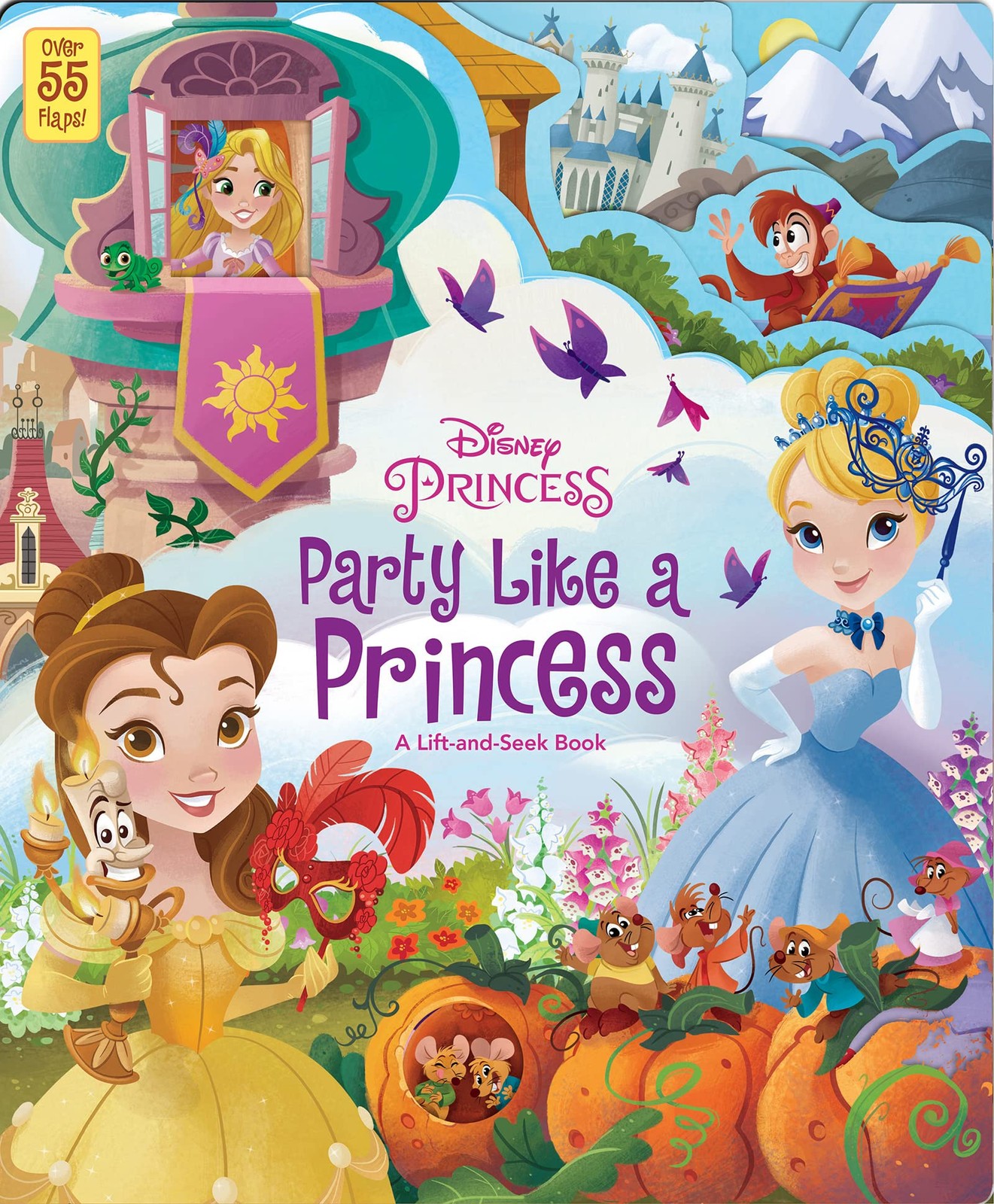 Disney Princess: Party Like a Princess: A Lift-and-Seek Book (Lift-the-Flap)…