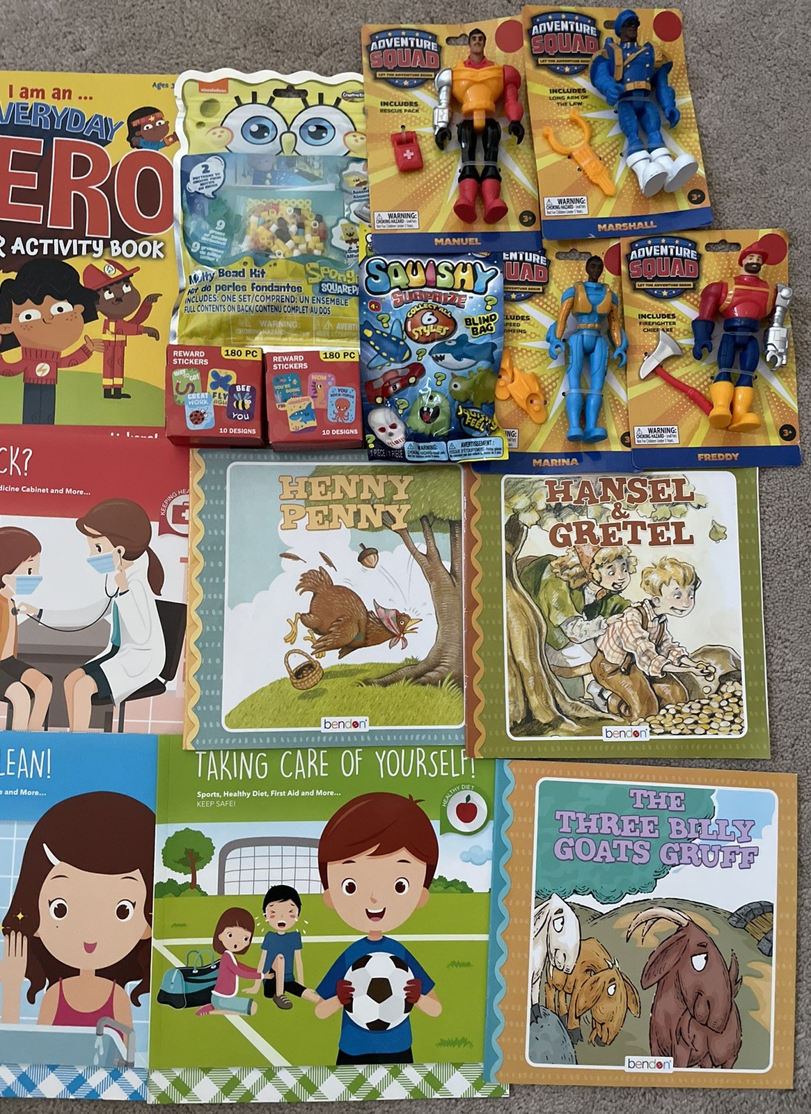 Random Lot of 13 Books for Children/Toddlers Activities & More