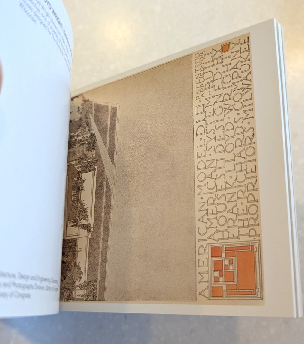 Frank Lloyd Wright: Residences for America Wasmuth Book of 30 Postcards 2006 NOS