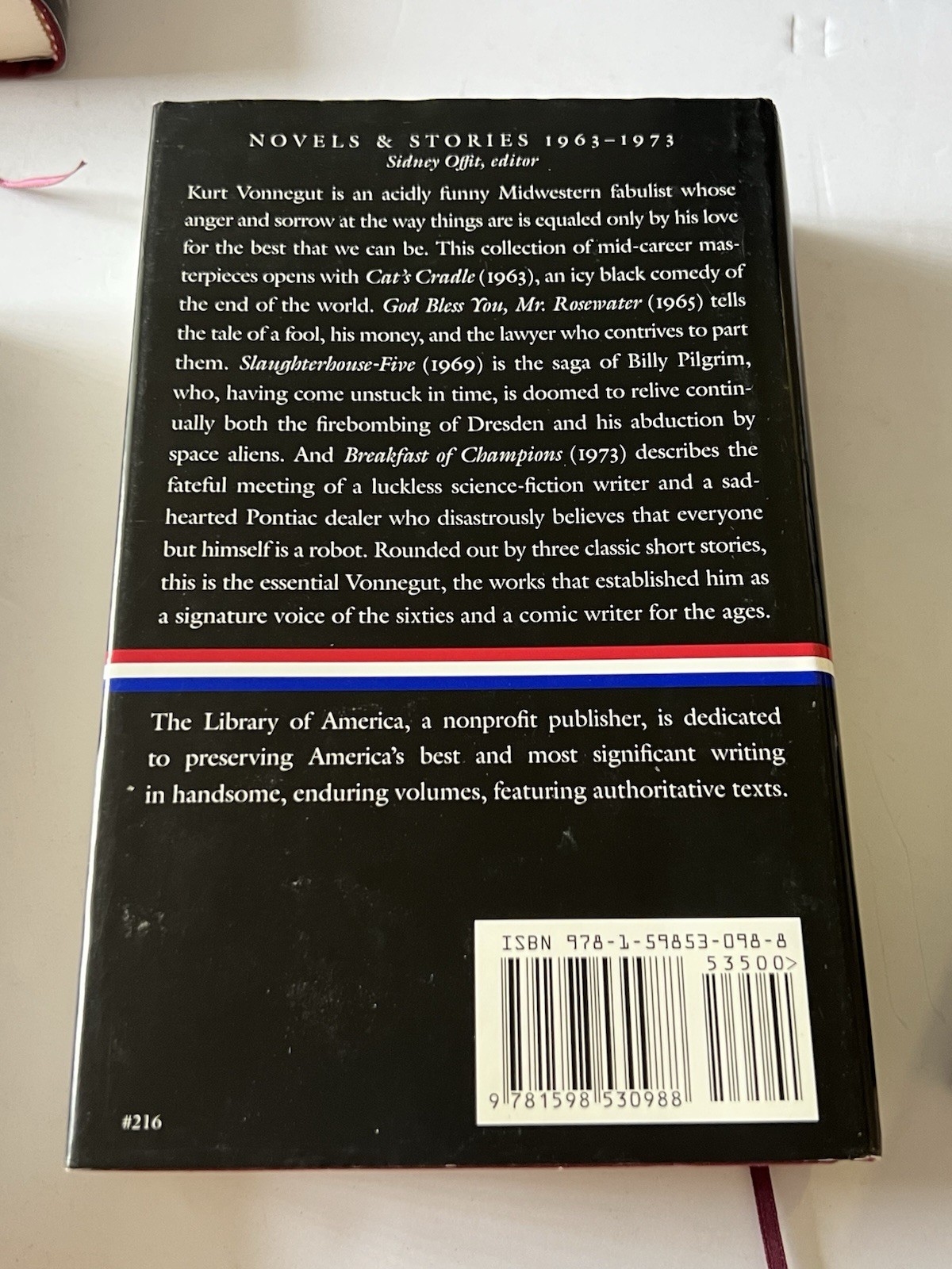 Kurt Vonnegut: The Complete Novels: A Library of America Boxed 4 Book Set