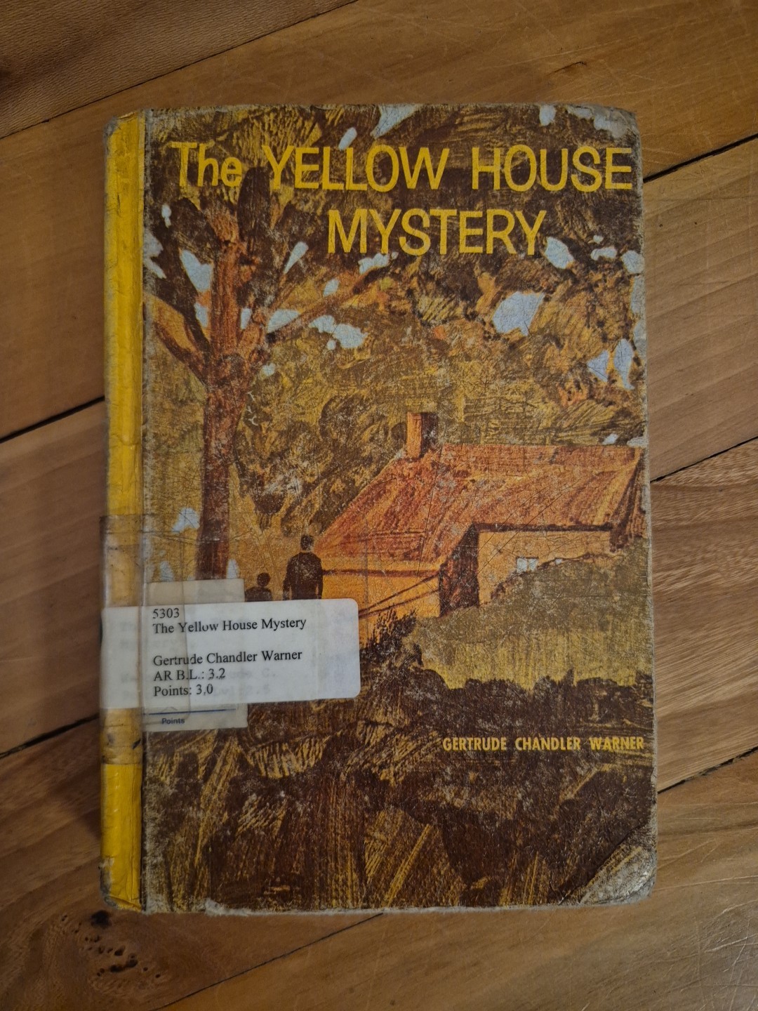 The Yellow House Mystery by Gertrude Chandler Warner – 1974 HC Chapter Book