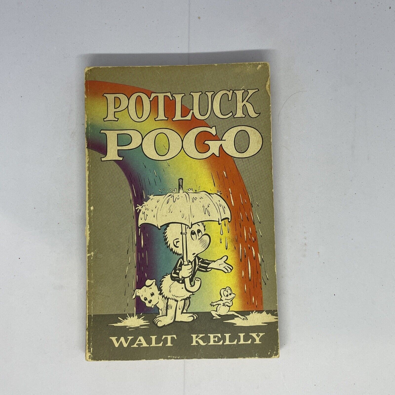 Vintage Pogo Books Lot Walt Kelly Potluck & Pogo Party PB Illustrated