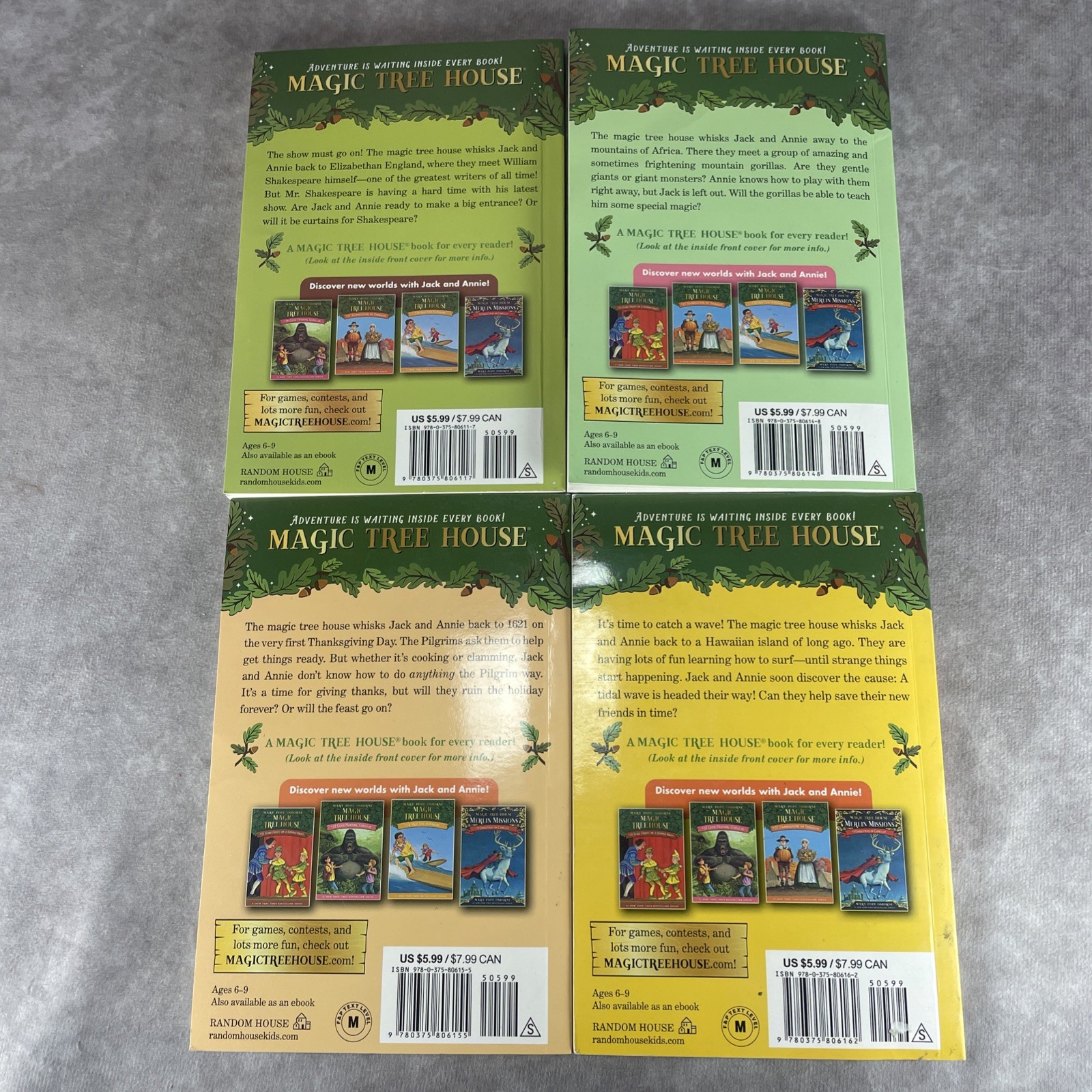 Magic Tree House 1–28 Box Set – Complete 28-Book Collection